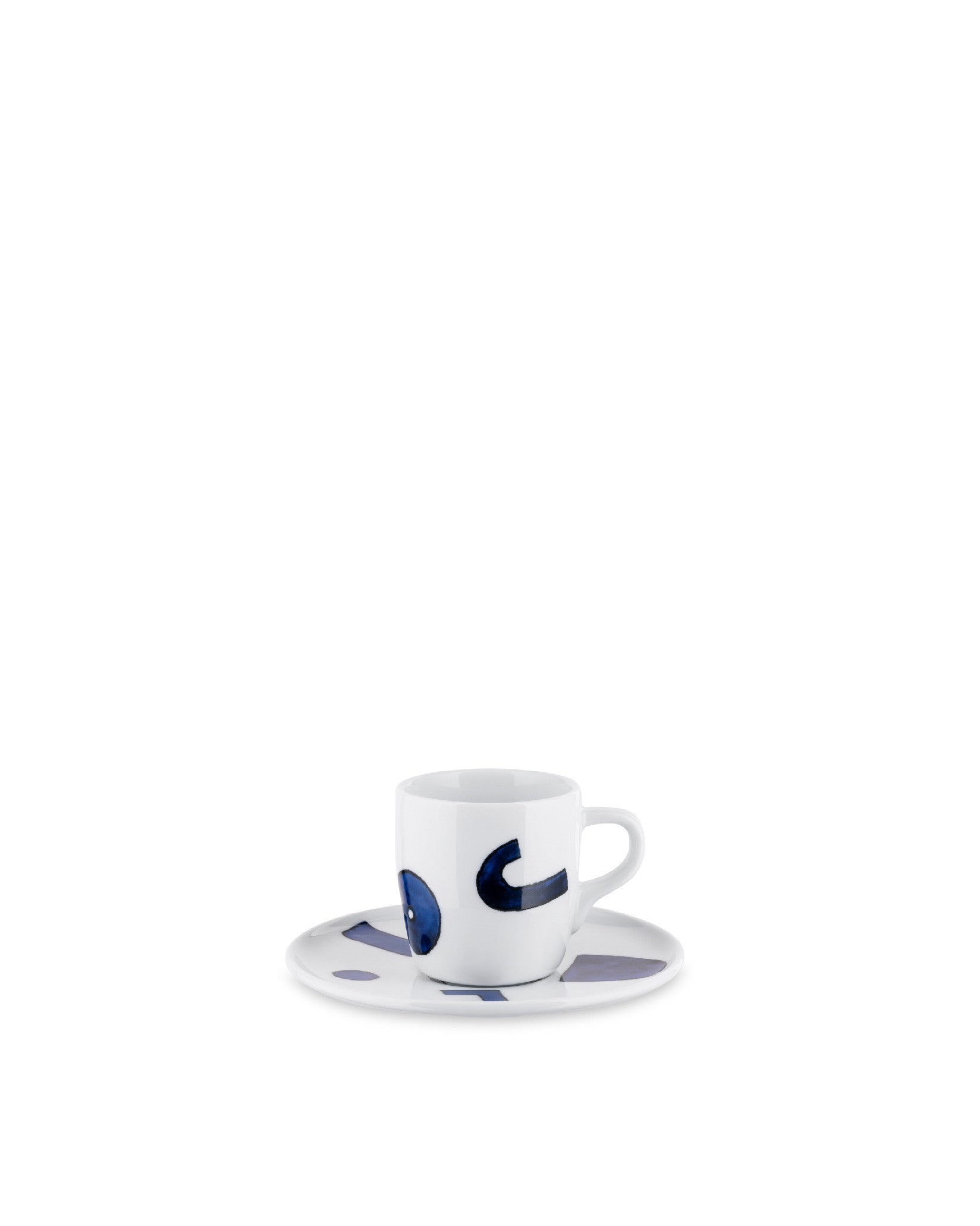 Set: Mokka-Tasse und Untertasse