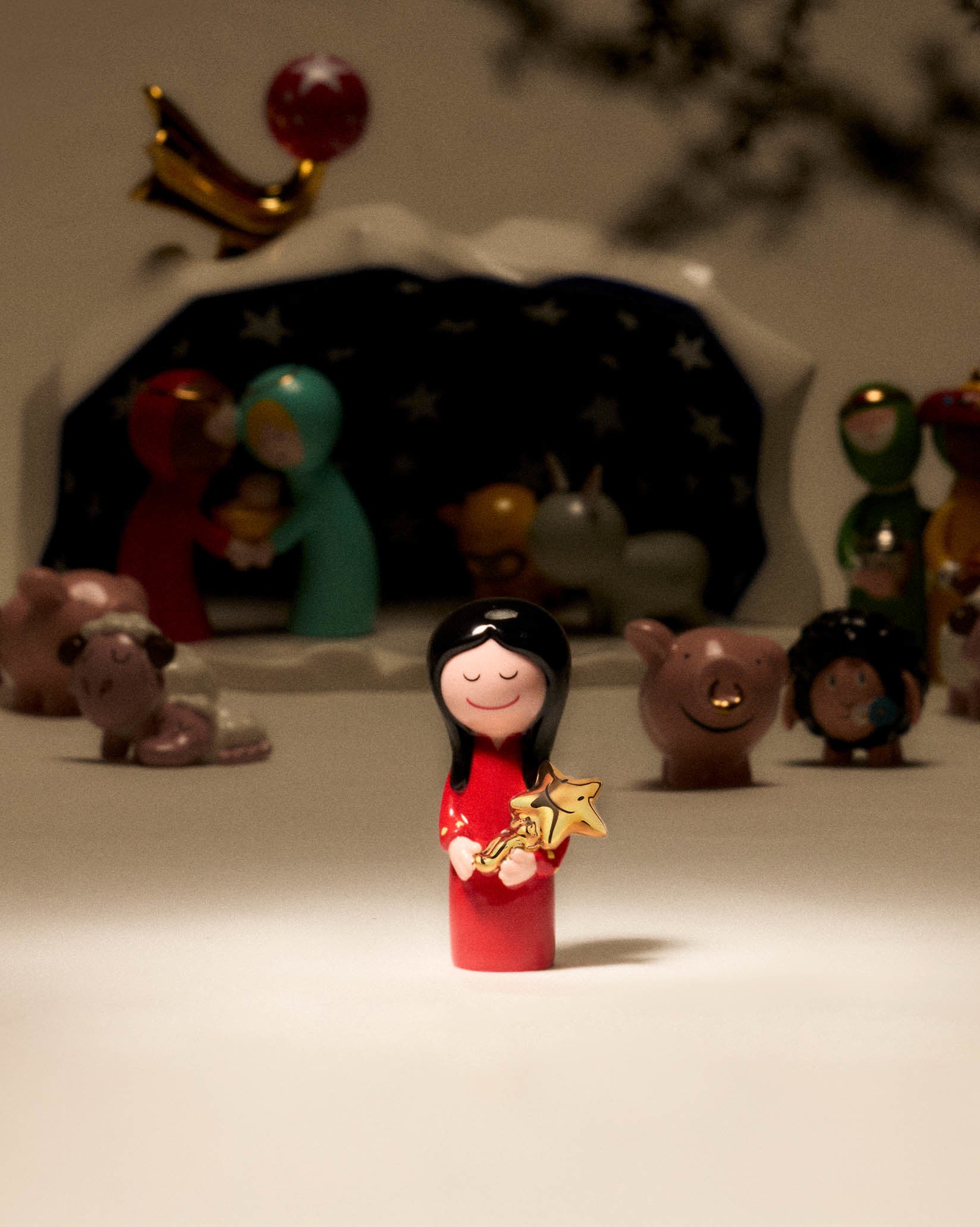 Figlio delle Stelle: Christmas Porcelain figurine | Alessi