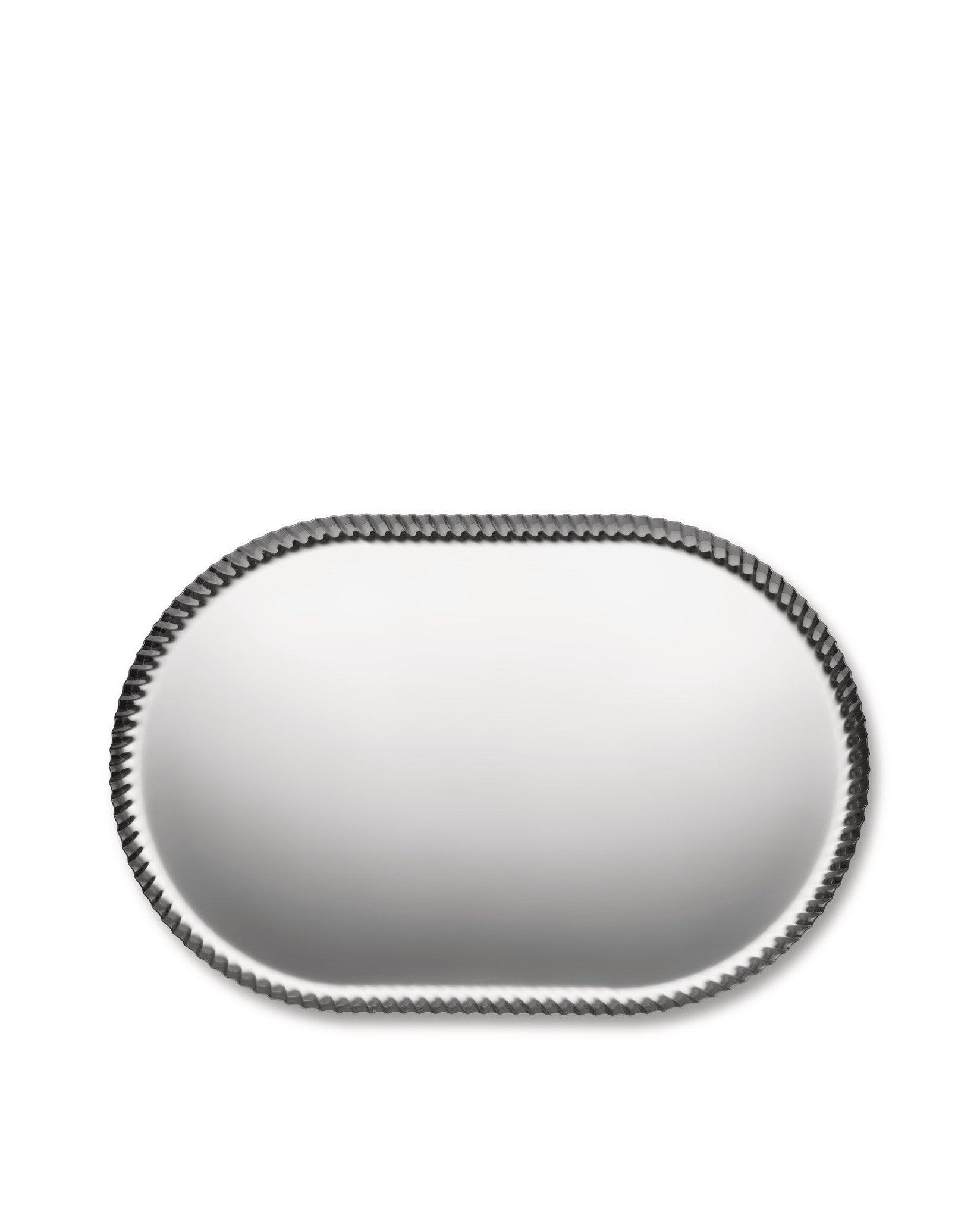 Pleats: Tray in stainless steel by Jin Kuramoto | Alessi