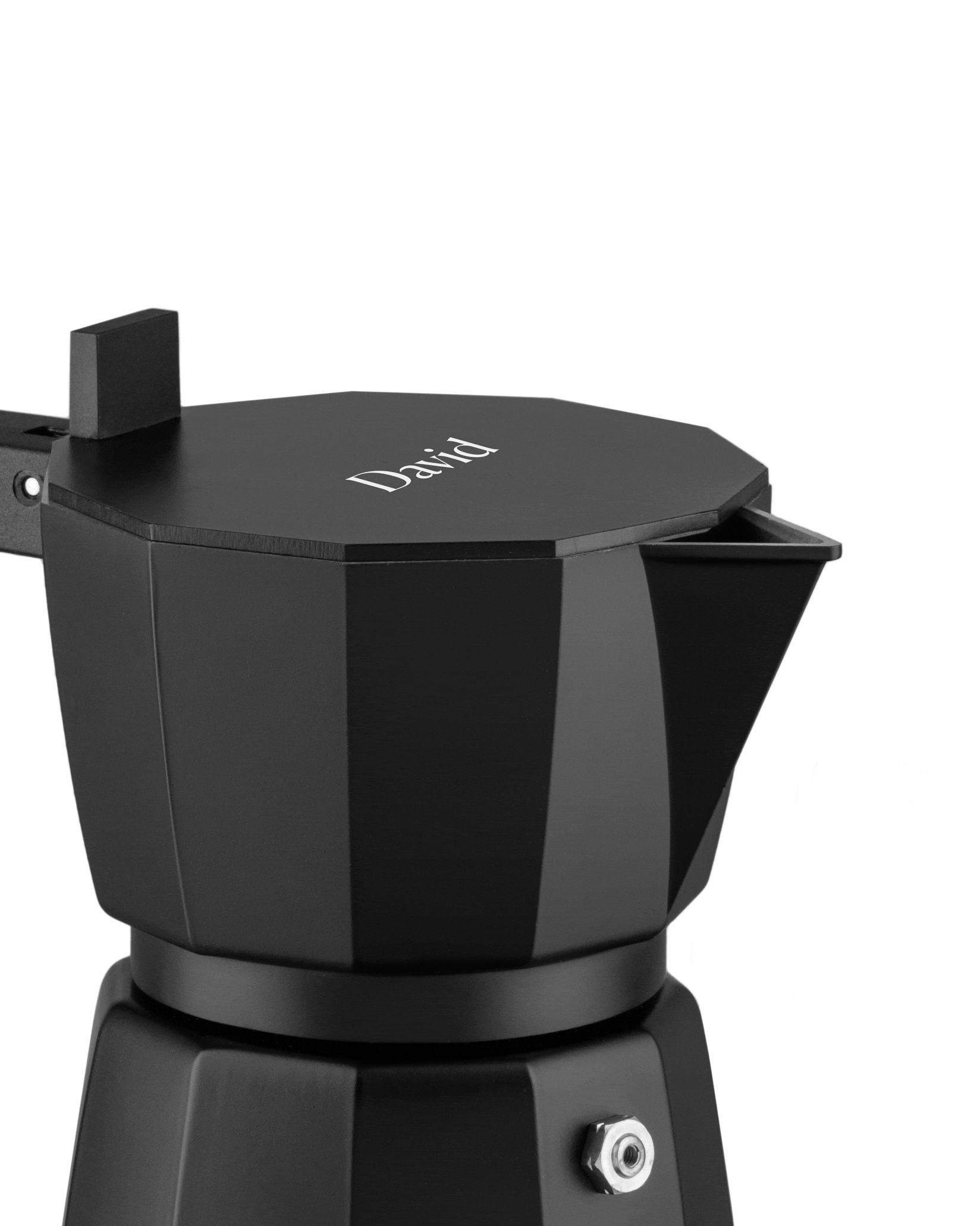 Moka Black Espresso Coffee Maker By David Chipperfield Alessi