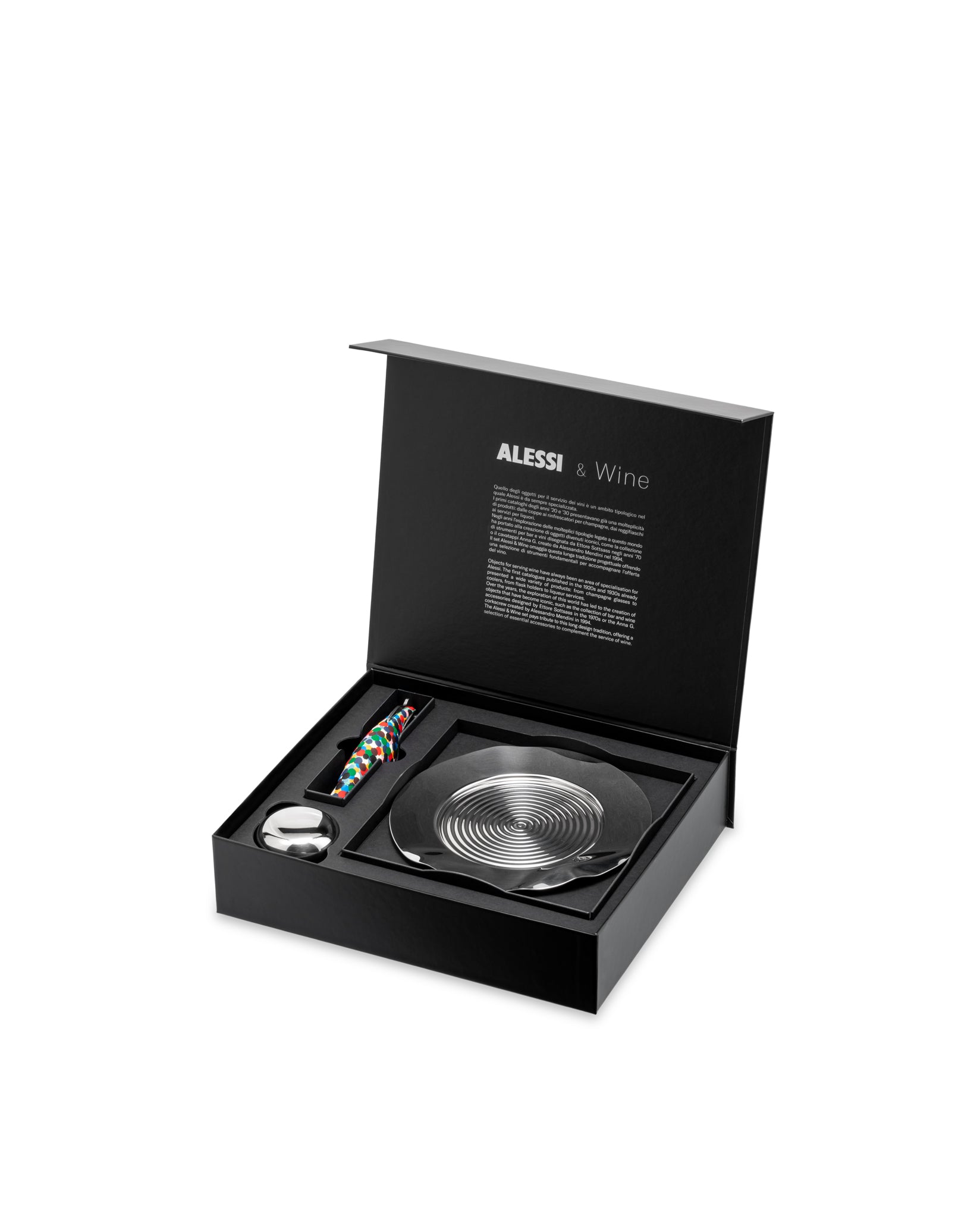 Wine Gift Set - Alessi & Wine de AAVV | Alessi