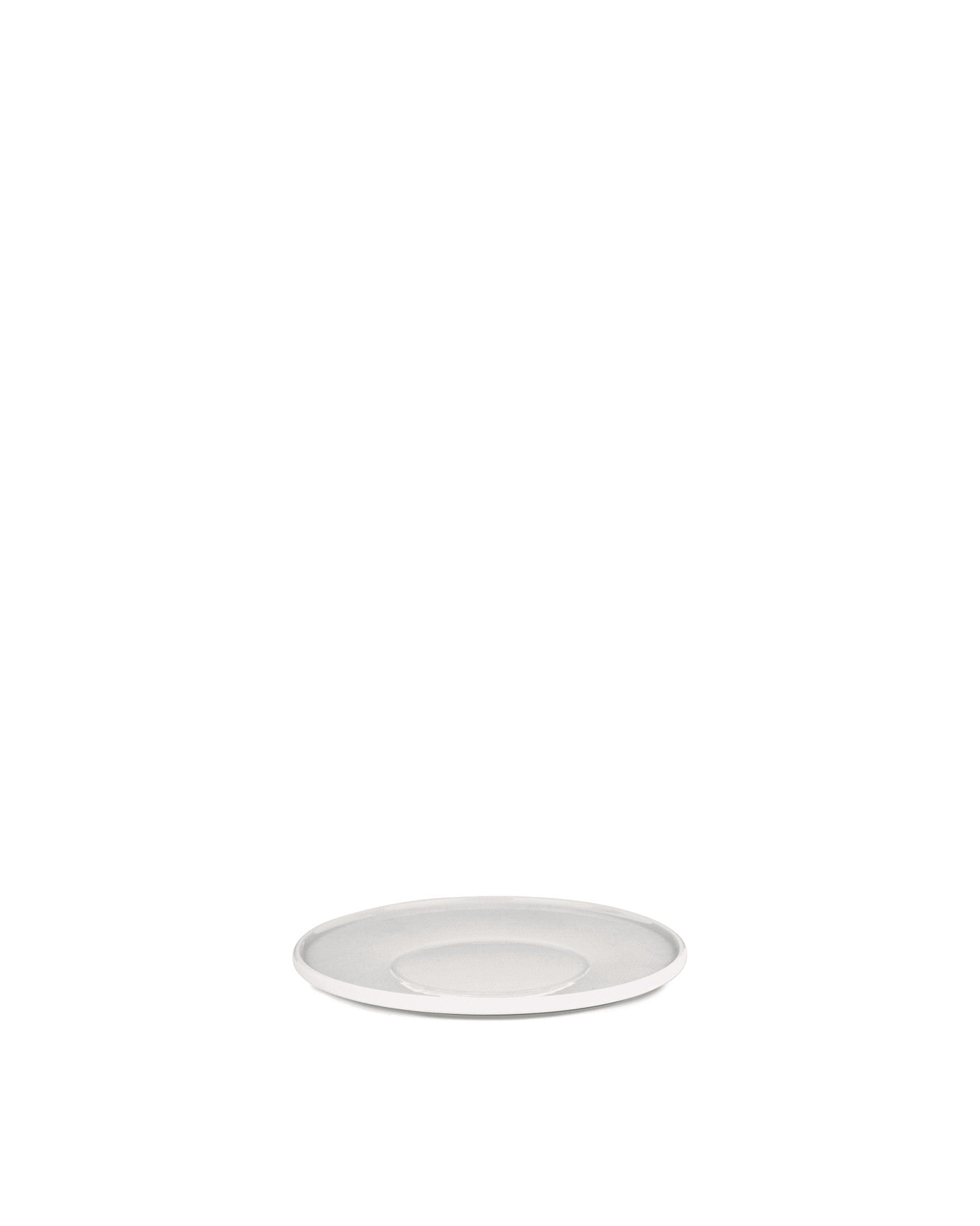 Soucoupes Alessi Platebowlcup Porcelaine Blanche - Set 4 Pièces Jasper Morrison