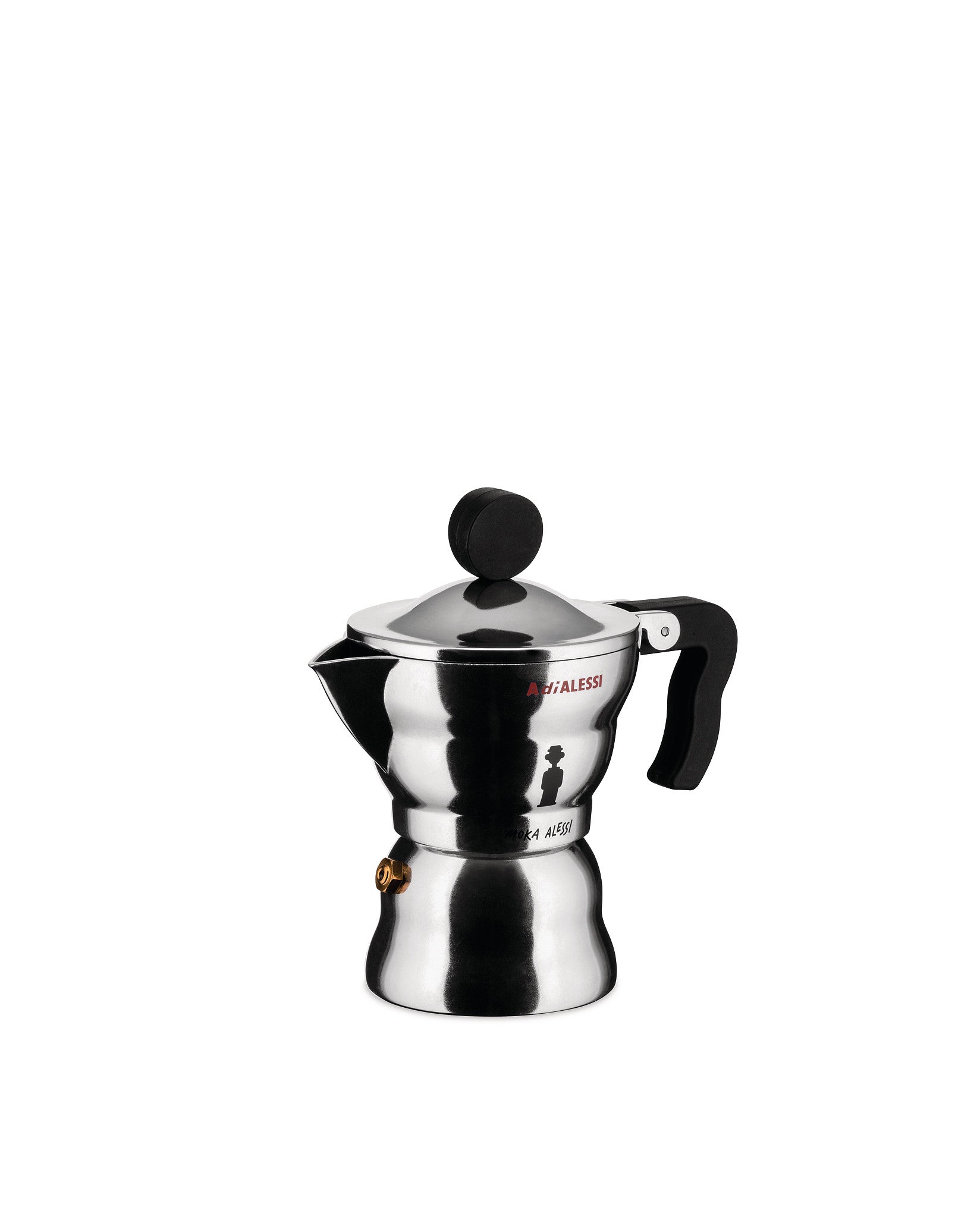 Caffettiera espresso Moka 1 tazze Alessi DC06/1 - Angiolella Versaci