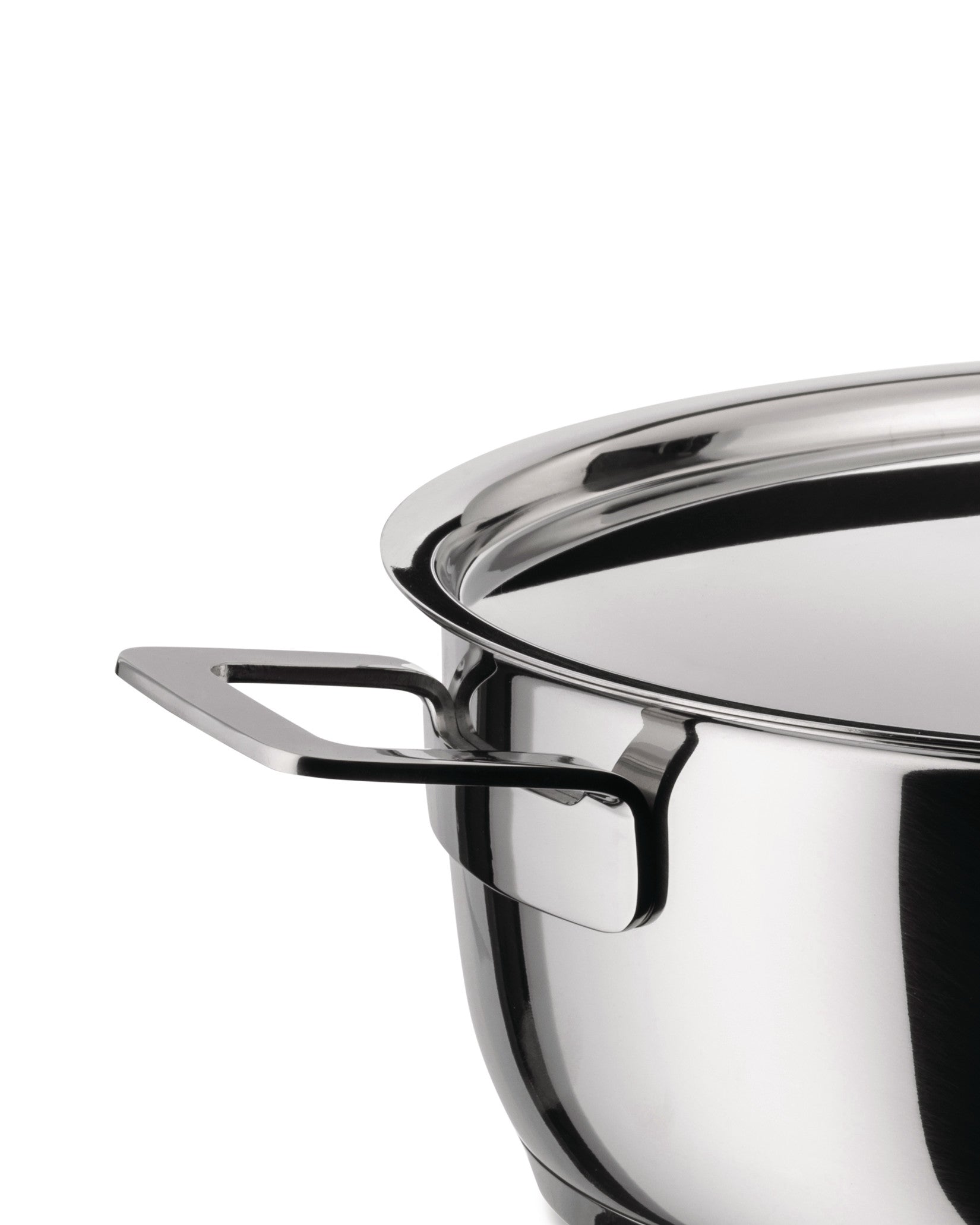 Pots&Pans Low Casserole With Two Handles | Alessi