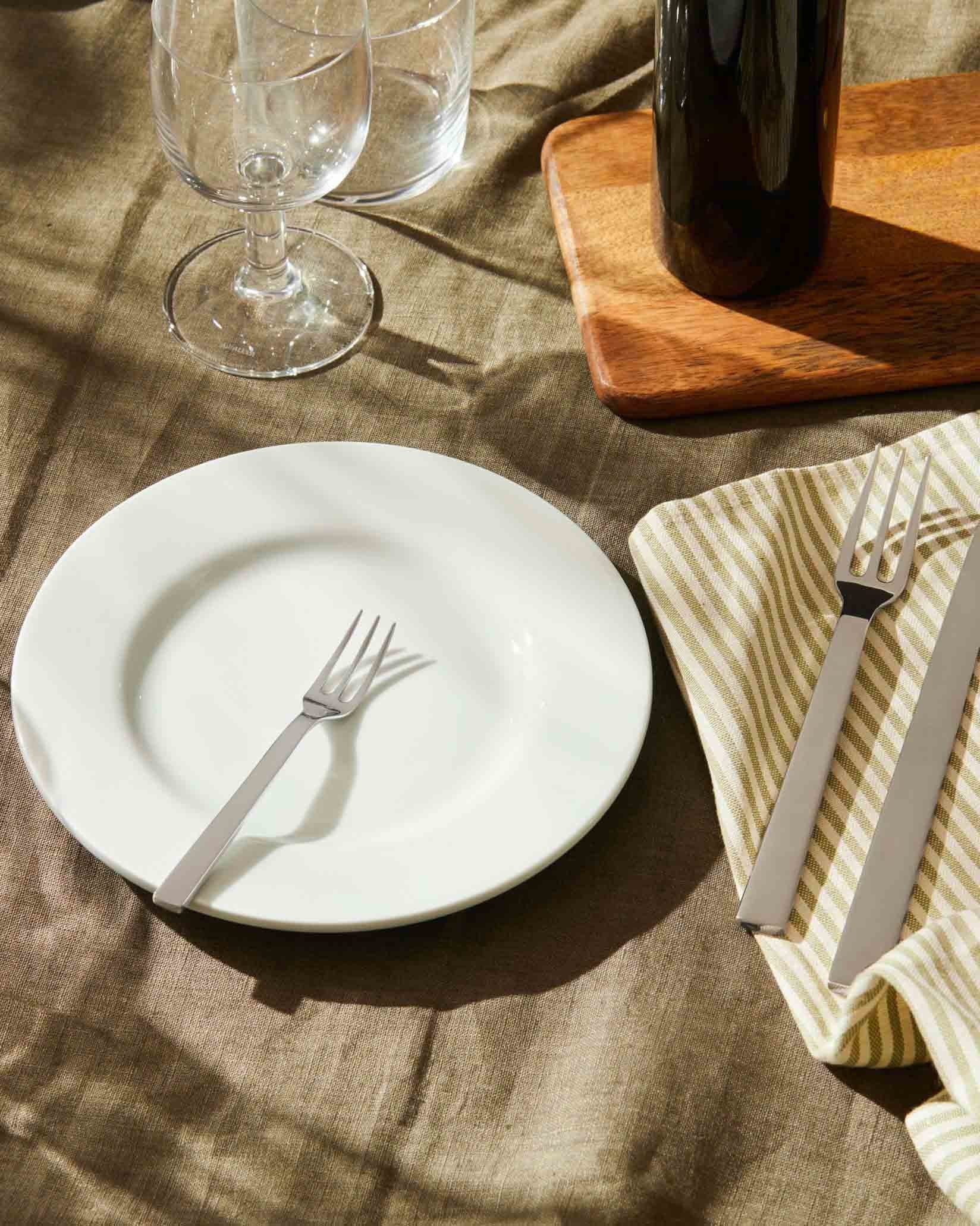 Santiago Dessert Fork - 6 Pieces | Alessi