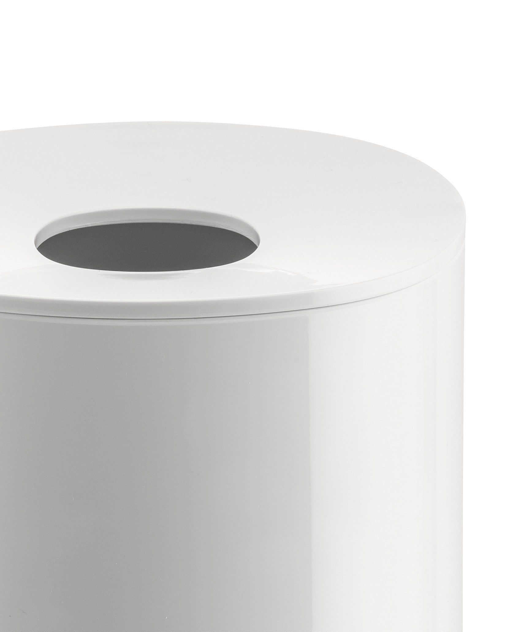 Scopri Cache-rouleau de papier toilette Birillo, Bianco di Alessi, Made In  Design Italia