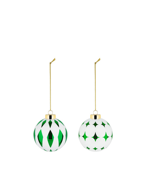 Delight Default Title Set de 2 bolas de Navidad Alessi