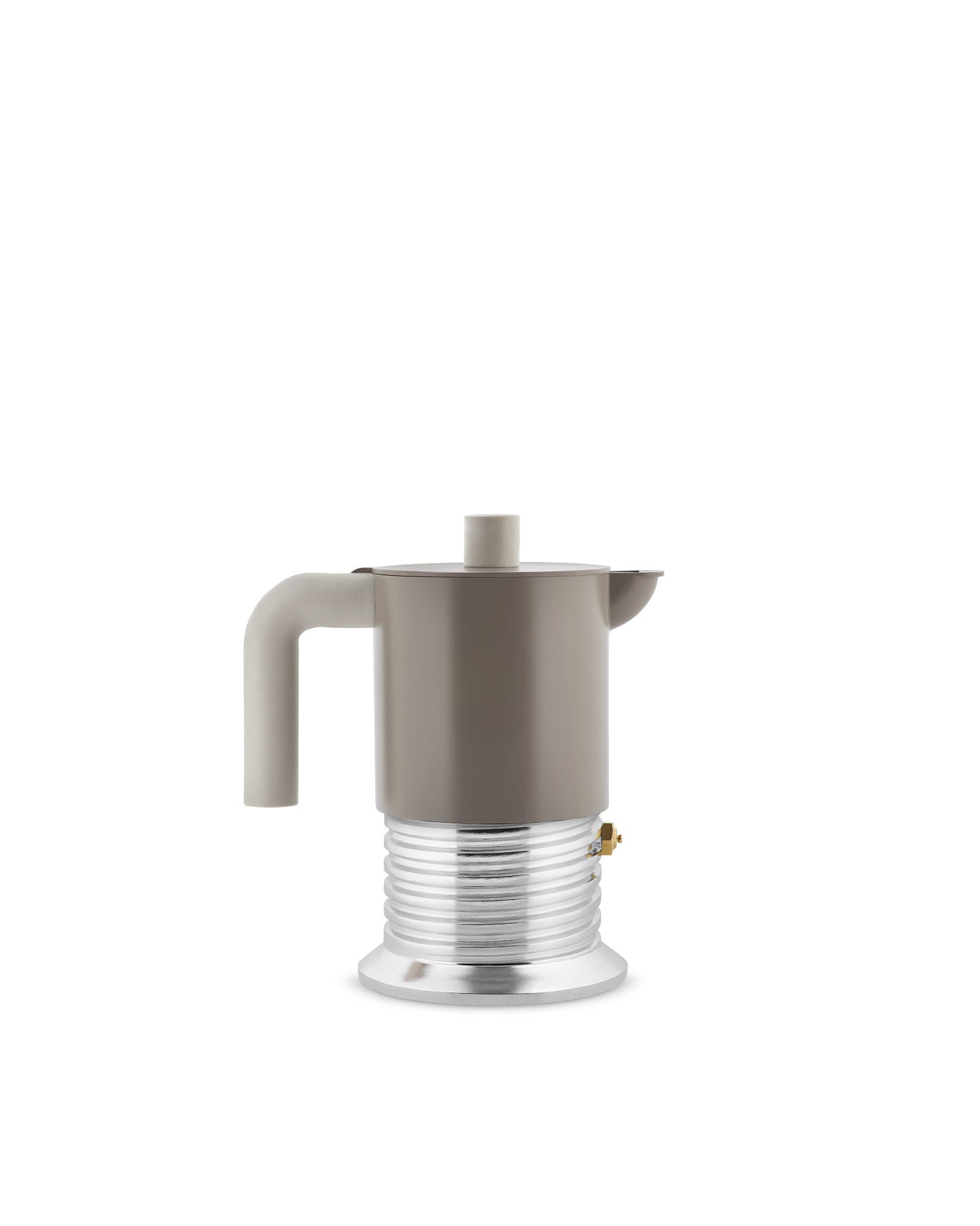 Vite Warm Grey, cups 3 Espressomaschine Alessi