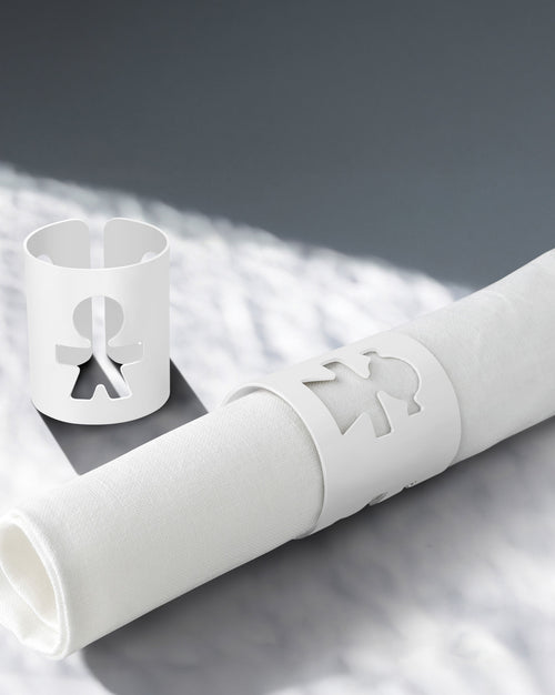 Girotondo Default Title Juego de 2 servilleteros Alessi 1