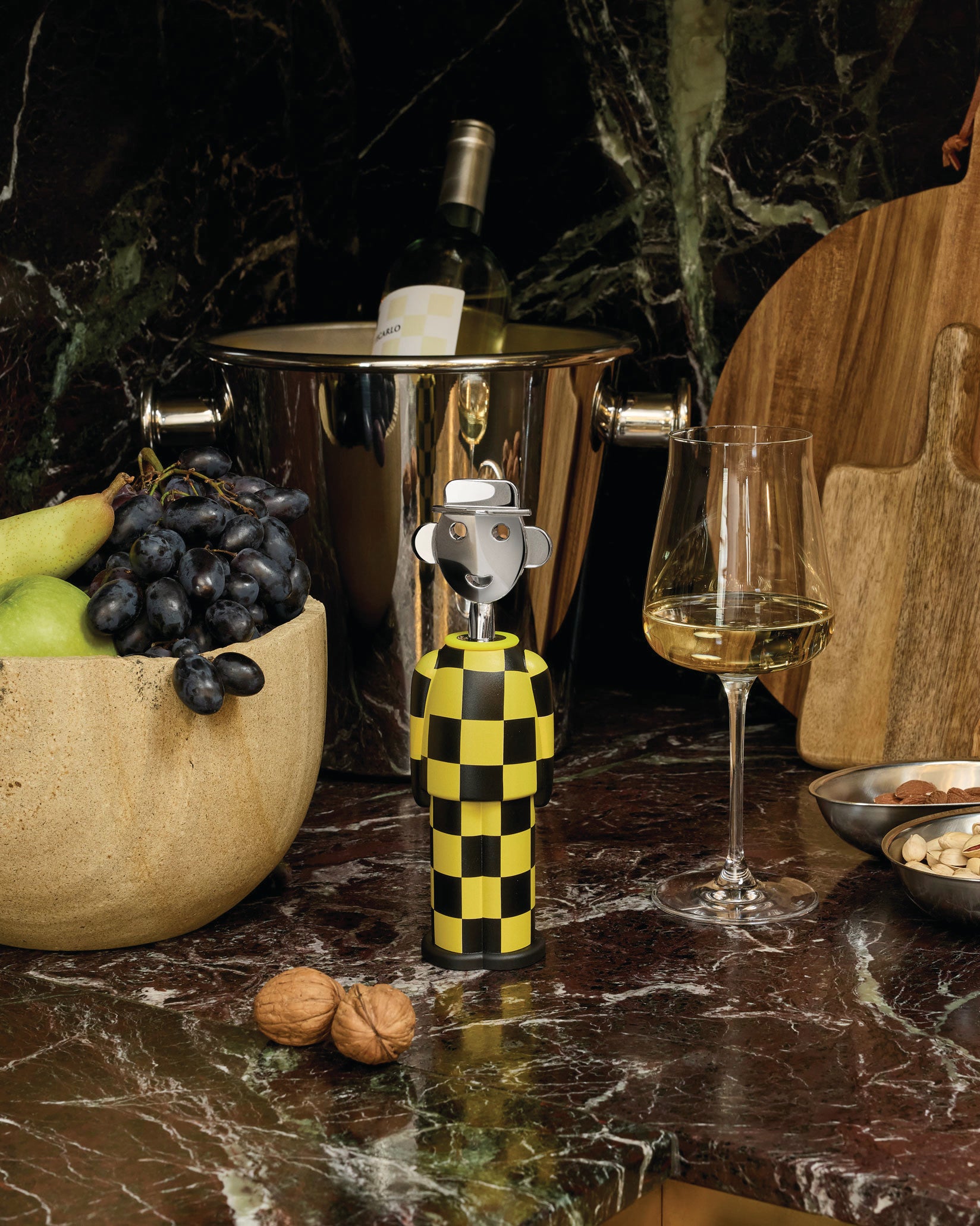 Alessandro M. - Giallo e Nero Default Title Cavatappi Alessi 1