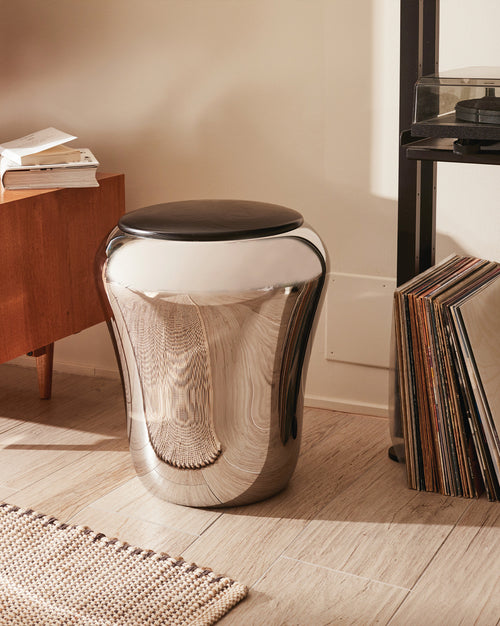 Babà Default Title Sgabello/porta biancheria Alessi 1