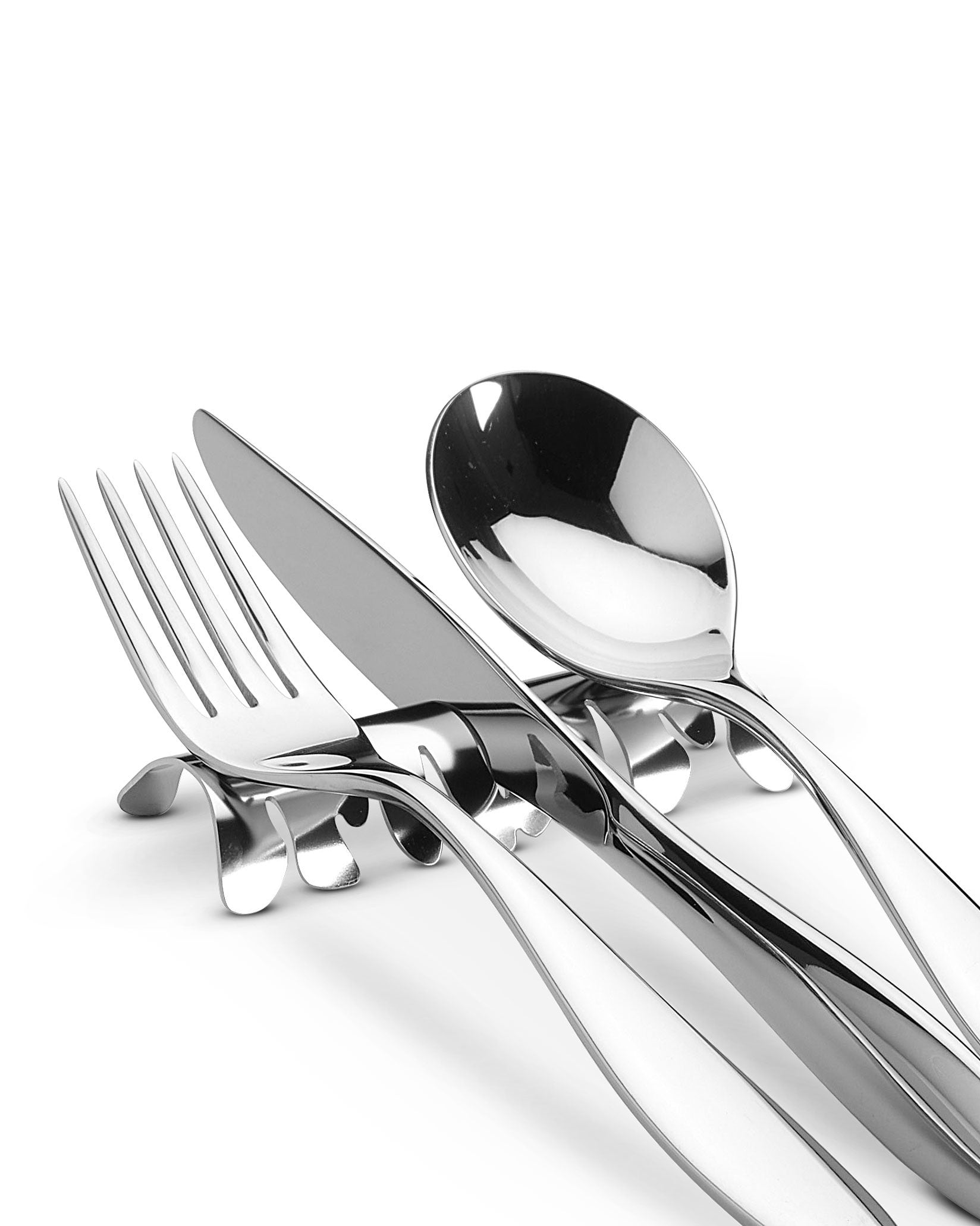 Barkrest Default Title Set aus zwei Besteckbänkchen Alessi 1