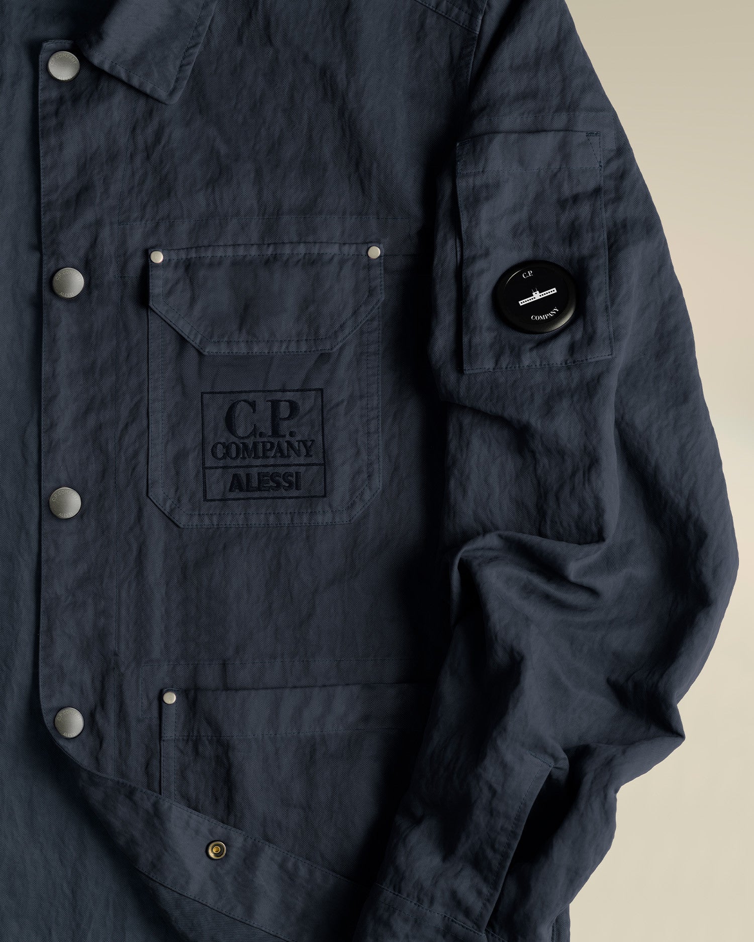 Overshirt Blue Total Eclipse | Alessi - C.P. Company