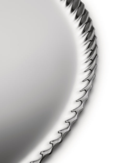 Pleats cm 23 || inch 9″ Vassoio rotondo Alessi 4