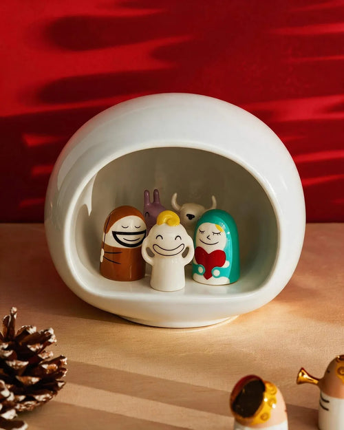 Presepe white Crib Alessi 1