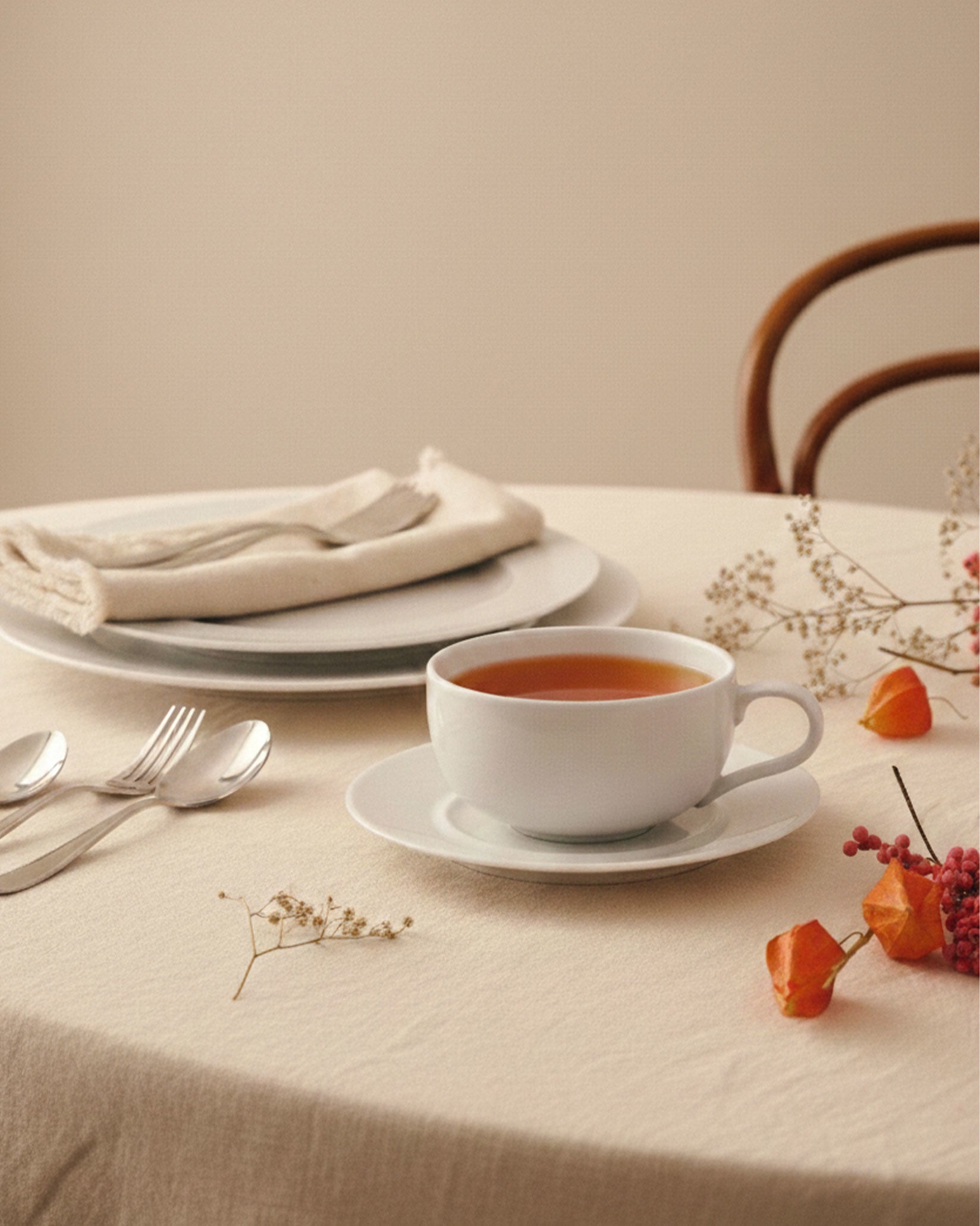 La Bella Tavola Default Title Soucoupe pour tasse à thé et café-filtre. 4 pièces Alessi 1