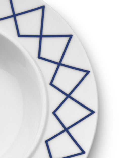 La Bella Tavola and My Beautiful China Default Title Assiette creuse. 4 pièces Alessi 4