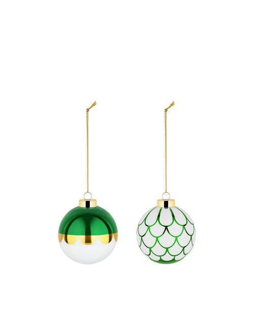 Delight Default Title Set de 2 bolas de Navidad Alessi