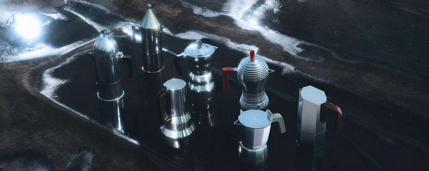 Alessi Cafetière et Tasses à café