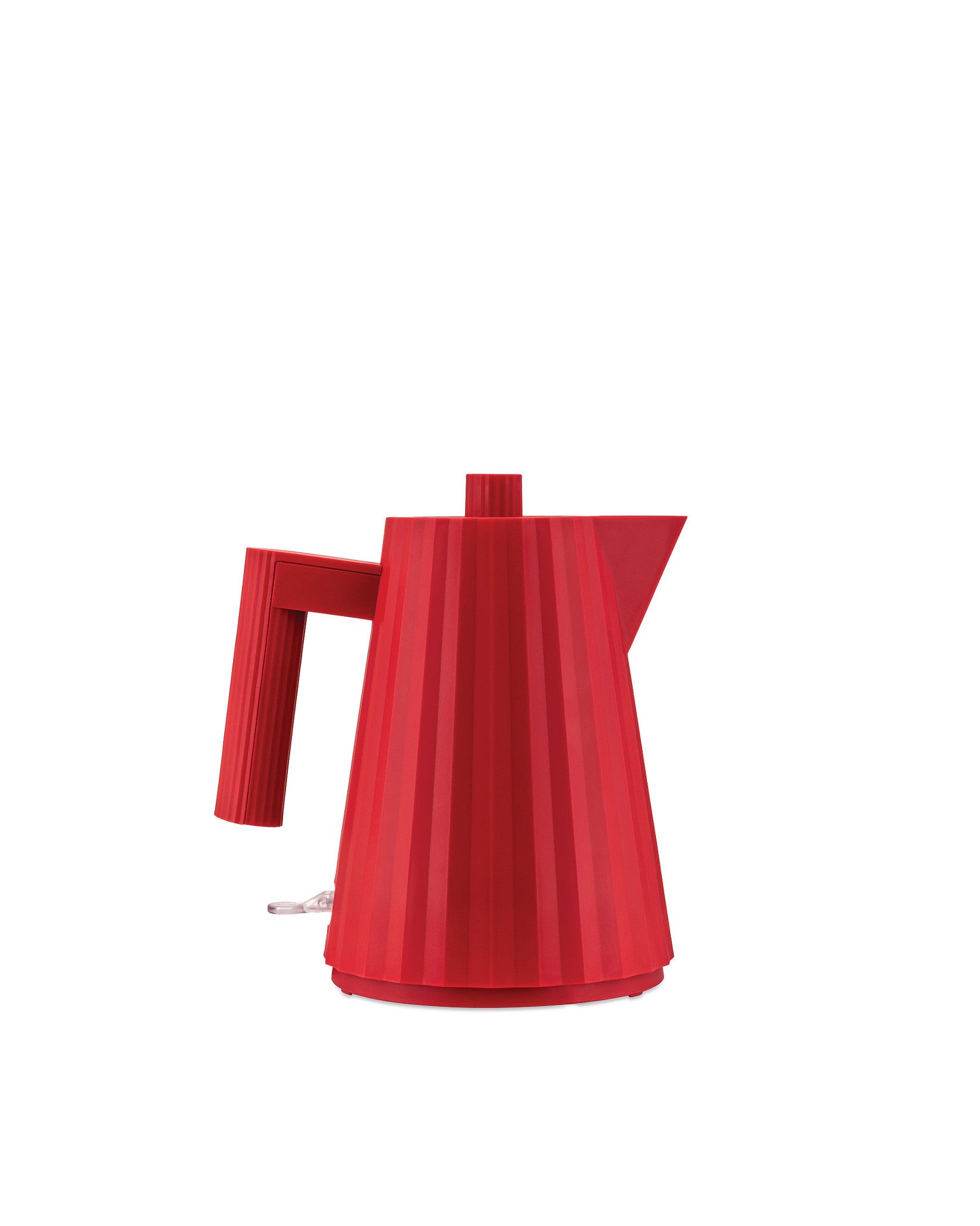 Plissé rot, cl 100 || 1.06 oz Elektrischer Wasserkocher. Europäisch Stecker Alessi