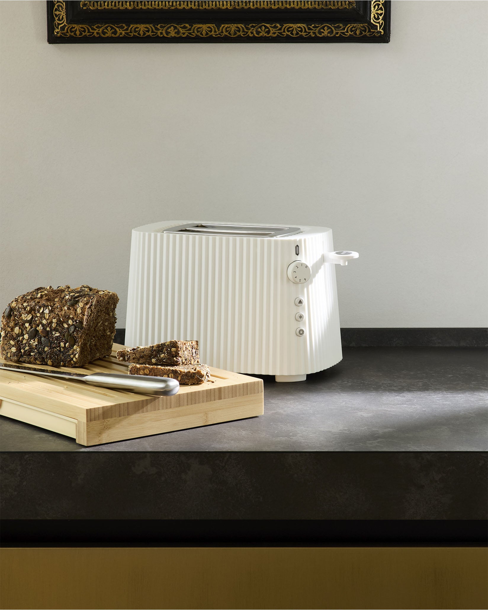Plissé Toaster - European Plug By Michele De Lucchi | Alessi