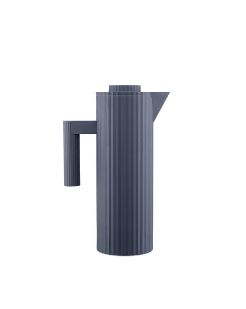 Plissé gris Carafe isotherme Alessi