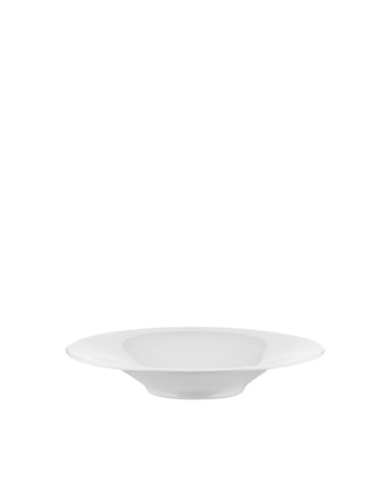 Alessi Piatto Piano KU - Set Di 4 Piatti In Porcellana Bianca, Design Toyo Ito | Perfetti In Tavola