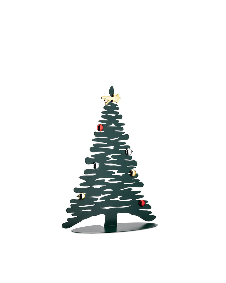 Un piccolo albero di Natale in acciaio inox da 70 cm, ideale per chi cerca un albero di Natale poco ingombrante.Disponibile nei colori verde festivo e bianco neve, con decorazioni magnetiche metalliche, questo albero è ideale per entrare nello spirito festivo, indipendentemente dallo spazio a disposizione.