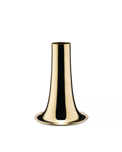 Trumpet brass Vase Alessi