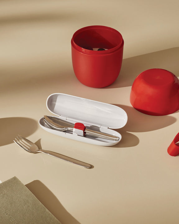 Alessi - Travel Food à Porter cutlery with case